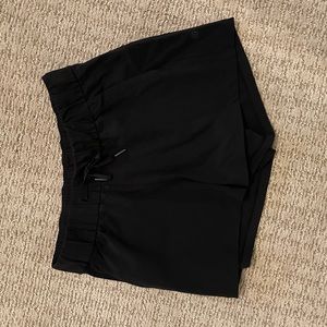Lululemon black shorts 6